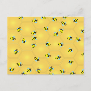 Carte Postale Les abeilles