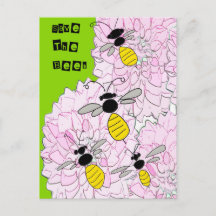 Les abeilles sur les dahlias roses