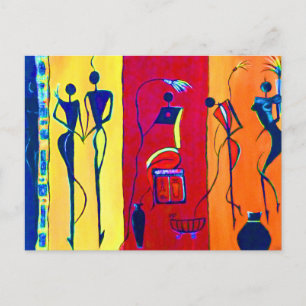 Carte Postale Les Africains sont dans leurs phases de vie