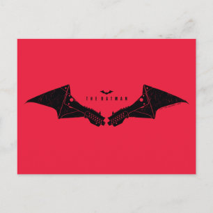 Carte Postale Les ailes de chauve-souris mécaniques de Batman