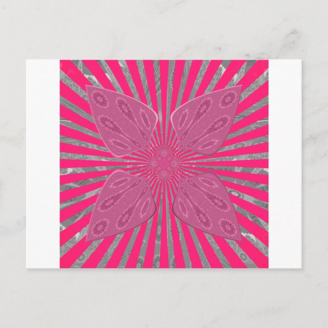 Carte Postale Les ailes de la fleur électrique : Un Edgy Vivily  (Devant)