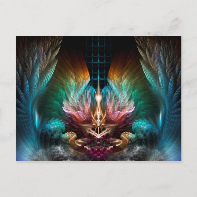 Carte Postale Les Ailes De L'Artillien (Devant)