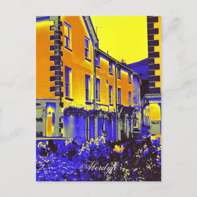 CARTE POSTALE LES ALLES ABERDYFI (Devant)