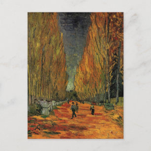 Carte Postale Les Alyscamps (cimetière) par Vincent van Gogh
