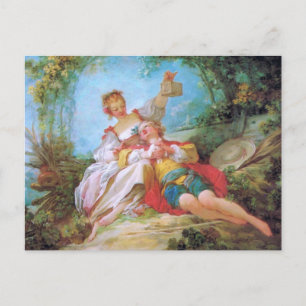 Carte Postale Les amants heureux