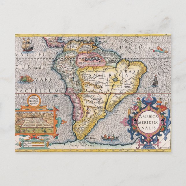 Carte Postale Les Amériques 5 (Devant)