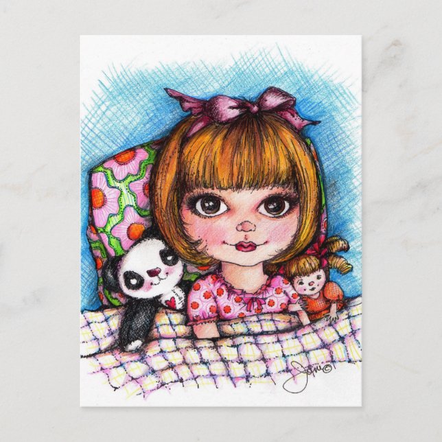 Carte Postale Les amis améliorent tout (Devant)