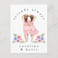 Les Amis Toujours Les Filles Illustration Citation