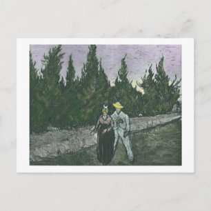 Carte Postale Les amoureux Van Gogh