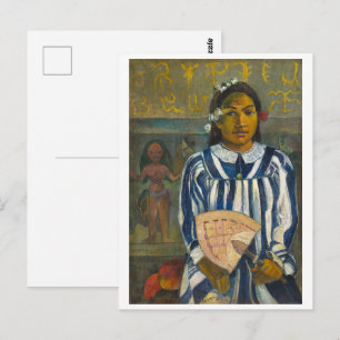 Carte Postale Les Ancêtres de Tehamana Paul Gauguin