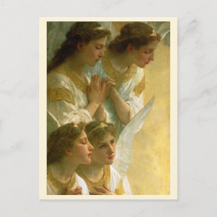 Carte Postale Les anges de Bouguereau