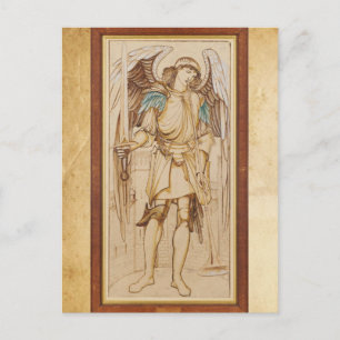 Carte Postale Les Anges de la Hiérarchie Archange, Burne Jones