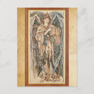 Carte Postale Les Anges de la Hiérarchie Chérubins, Burne Jones