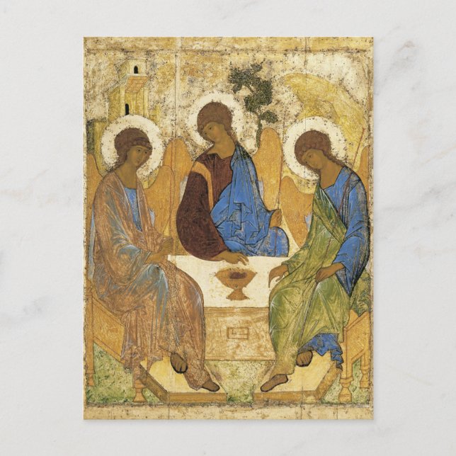 Carte Postale Les Anges De Mamre Trinity (Devant)