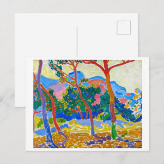 Carte Postale Les Arbres | Andre Derain |