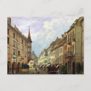 Carte Postale Les Arcades, Grand Rue, Colmar, 1876