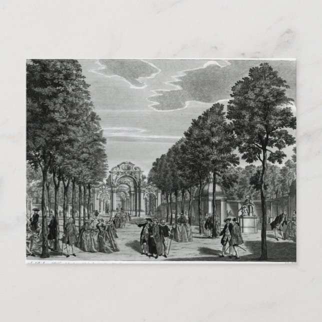 Carte Postale Les Arches du Triumphal, Statue de Handel dans le  (Devant)