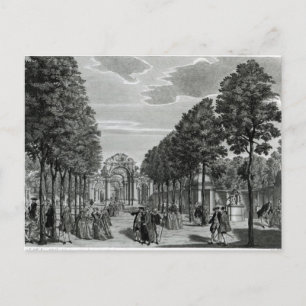 Carte Postale Les Arches du Triumphal, Statue de Handel dans le