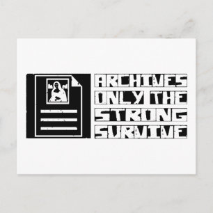 Carte Postale Les archives survivent