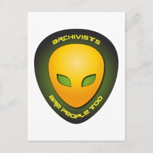 Carte Postale Les Archivistes Sont Aussi Des Gens