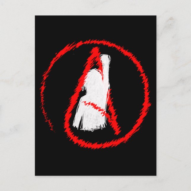 Carte Postale Les athées s'unissent (Devant)