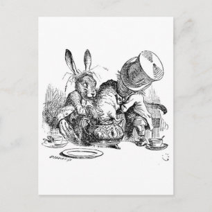 Carte Postale Les aventures d'Alice au pays des merveilles