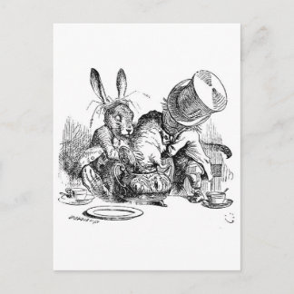 Carte Postale Les aventures d'Alice au pays des merveilles