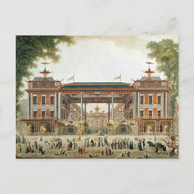 Carte Postale Les bains chinois à Paris, établis par Lenoir (Devant)