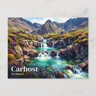 Carte Postale Les bassins des fées Écosse