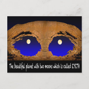 Carte Postale Les Beaux Yeth -2