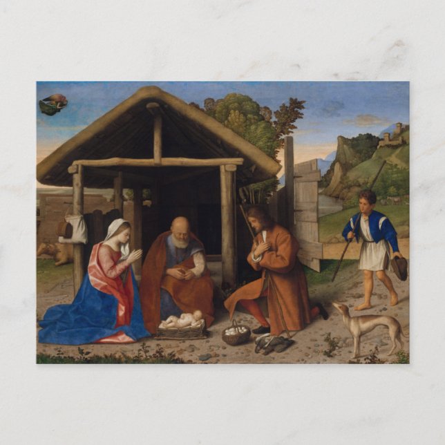 Carte Postale Les bergers (Devant)