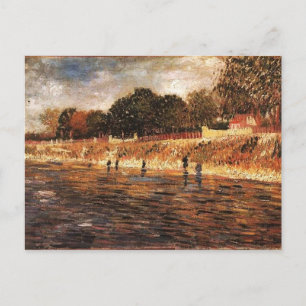 Carte Postale Les Berges de la Seine, Vincent van Gogh
