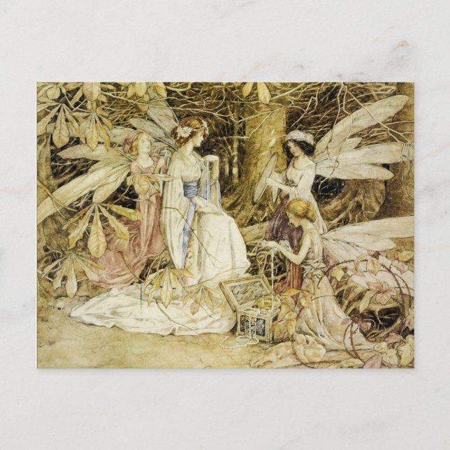 Carte Postale "Les bijoux de fées" (Devant)
