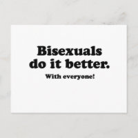 LES BISEXUALS LE FONT MIEUX (AVEC TOUT LE MONDE)