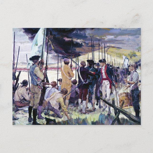 Carte Postale Les blancs de leurs yeux par Ken Riley (Devant)