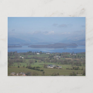 Carte Postale Les Bonnie Banks de Loch lomond