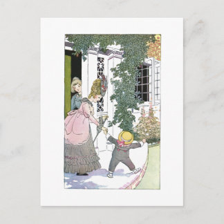 Carte Postale Les bons et les mauvais visiteurs