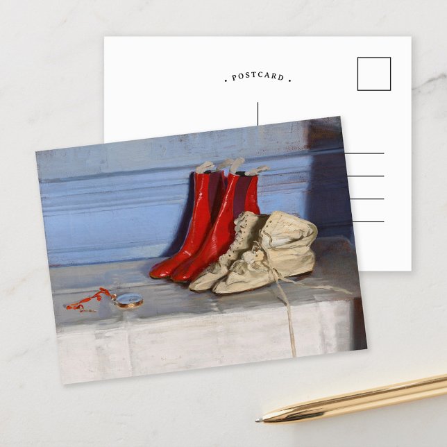 Carte Postale Les bottes de Mlle Simpson | William Nicholson (Créateur téléchargé)