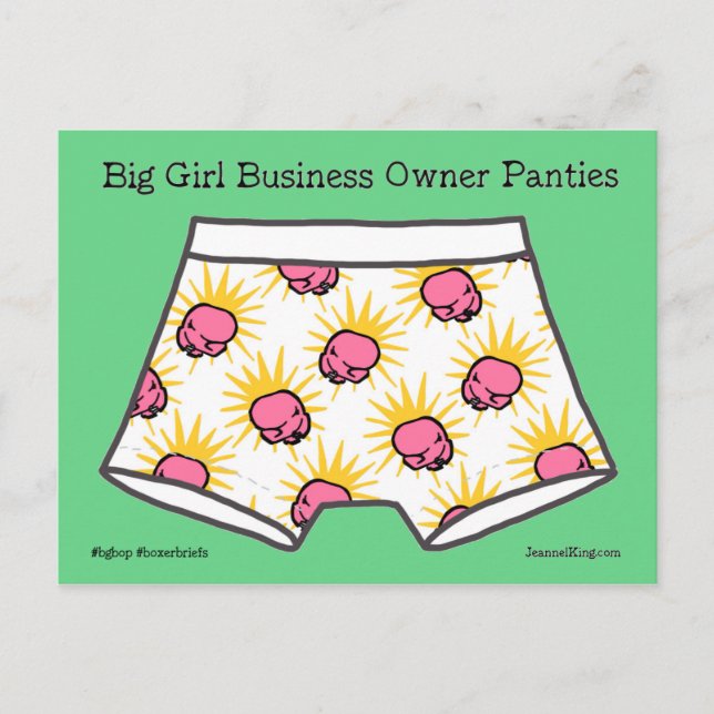 Carte Postale Les Boxerbriefs BGBOP's. (Devant)