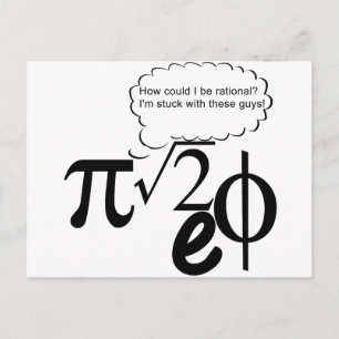 Carte Postale Les Buddies irrationnels