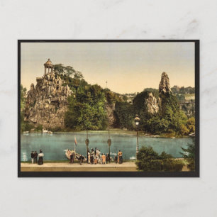 Carte Postale Les Buttes Chaumont, Paris, France Photoch vintage