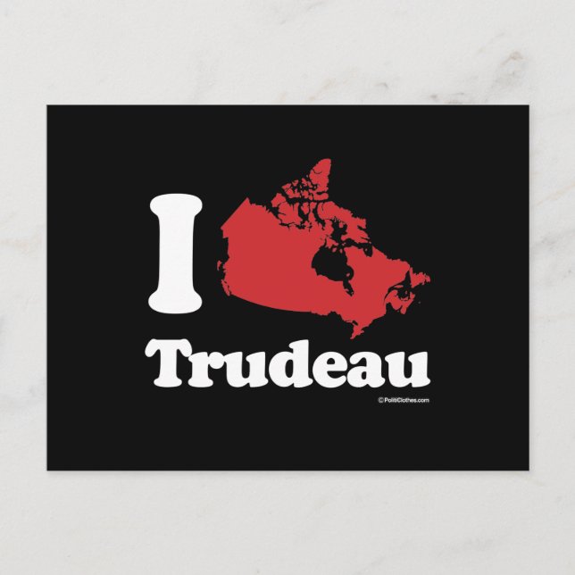 Carte Postale Les Canadiens aiment Trudeau - blanc -.png (Devant)