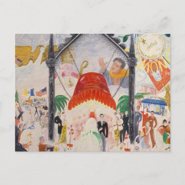 Carte Postale Les Cathédrales de la Cinquième Avenue, 1931 (Devant)