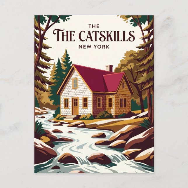 Carte Postale Les Catskills USA (Devant)
