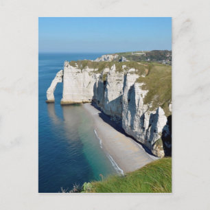 Carte Postale Les célèbres falaises d'Etretat en France