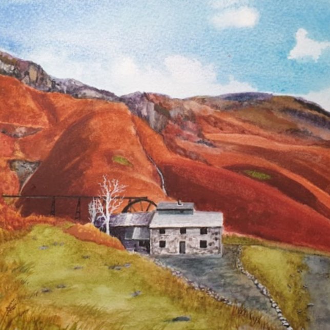 Carte Postale Les chalets de montagne de Coppermine (Créateur téléchargé)