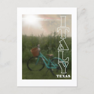 Carte Postale Les champs d'Italie (Texas)
