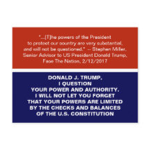 Les chèques et les soldes anti-Trump du dictateur 