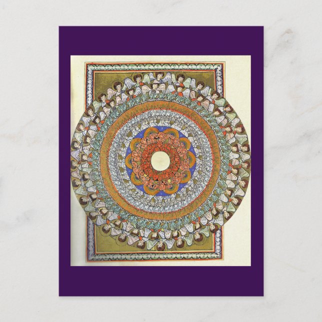 Carte Postale Les Chœurs d'Anges (Hildegard von Bingen) (Devant)