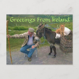 Carte Postale Les choses que vous verrez en Irlande